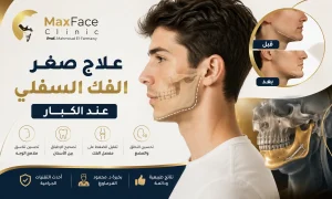 علاج صغر الفك السفلي عند الكبار | أفضل طرق العلاج بالجراحة أو التقويم علاج صغر الفك السفلي عند الكبار