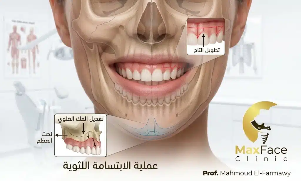 عملية الابتسامة اللثوية